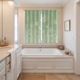 thumbnail image 3 of Curtains 63 Inch Length 2 Panels, Sage Green Wildflowers Grommets Window Treatment Curtain, Modern Floral Butterfly Plant Thermal Curtains Drapes for Living Room/Bathroom, 3 of 9