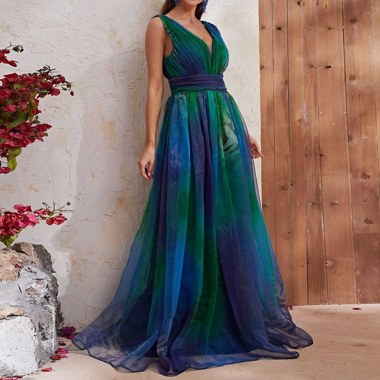 green emerald velvet dress Bethanie Formal Sequin V-Neck Mermaid Dress main image 1