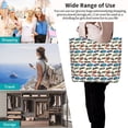 thumbnail image 4 of Lafuoo Train Pattern Single-Shoulder Shopping Bag, Hand-Held Storage Bag Suitable for Work and School, Unisex-One Size, 4 of 7
