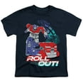 thumbnail image 2 of TRANSFORMERS ONE Optimus Roll Out Kids T Shirt for Youth Boys and Girls, Navy, X-Large, 2 of 5