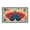 Folk Butterfly, variant on DII Natural Coir Doormat Outdoor Welcome Mat, 17x29", Greenery