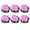 Pink, variant on 6 Pcs Floating LED Lotus Flower Lights, Battery Operated Color Changing Waterproof Pool Lights, for Swimming Pool Pond Wedding Garden Decoration Night Light(Blue)