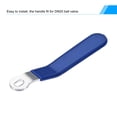 thumbnail image 5 of Uxcell Iron Chrome Plated Replacement Lever Handle for DN20 Ball Valve, 5 of 5