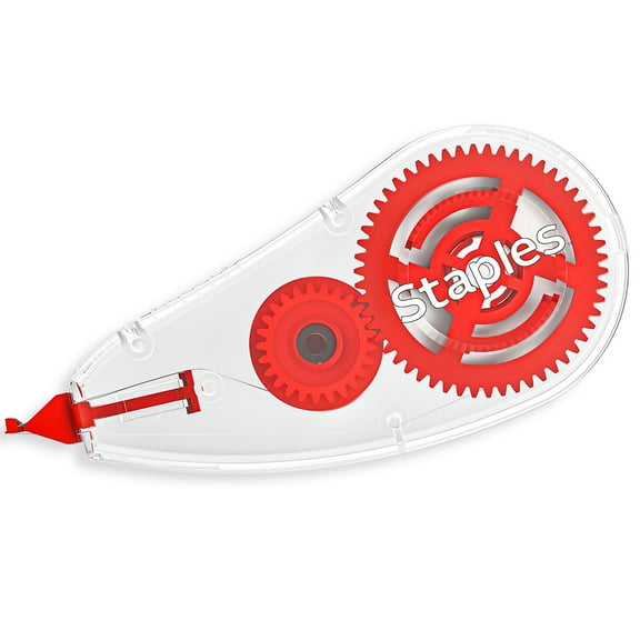 Staples Topwinder Correction Tape 10/Pack (51666)