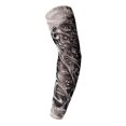 thumbnail image 1 of 2x Temporary Tattoo Sleeve Nylon Arm Warmer Skull 3D Halloween Tribal Mens Women's, 1 of 4