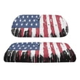 thumbnail image 2 of Pzuqiu American Flag Pattern Golf Cart Seat Covers Seat Kit Lightweight, for Outdoor, Golf Cart Bench Seat Covers, Compatible with Ezgo Ezgo Golf Cart, 2 of 10