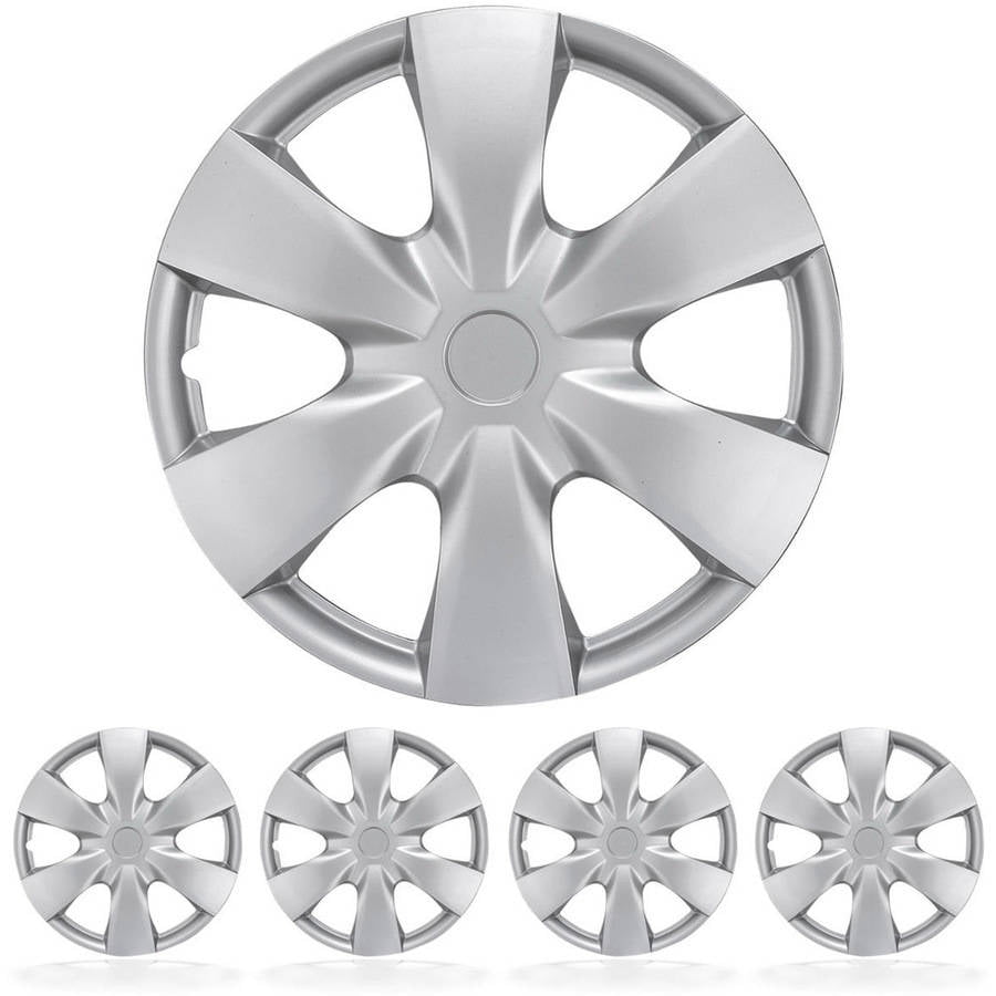 TOYOTA YARIS VERSO Mercury 14" Inch Car Wheel Trims Hub Cap Plastic Cover Silver
