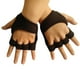 thumbnail image 1 of unbranded Guantes Para Gimnasio Con Tejido Que Absorbe Sudor Y Protección De Palma Sin Dedos Negros, 1 of 8