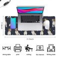 thumbnail image 5 of Long Mouse Pads for Desk,Jack Russell Terrier Desk Mats on Top Of Desks, Desk Mouse Pad Extra Large with 3mm Non-Slip Base and Stitched Edge for Gaming,Office,Work,Home 31.5"x11.8", 5 of 6