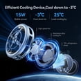 thumbnail image 3 of Enfriador Magnético Red Magic Cooler 6 Air para Celular Compatible con iphone Xiaomi Redmagic 11 Pro, 3 of 10