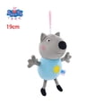 thumbnail image 2 of Figuras de Peppa Pig con hebilla para niños, muñecos de peluche suaves de 19 CM, Dennie, Emily, Candy, α, George, regalos de cumpleaños, 2 of 4