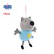 thumbnail image 2 of Figuras de Peppa Pig con hebilla para niños, muñecos de peluche suaves de 19 CM, Dennie, Emily, Candy, α, George, regalos de cumpleaños, 2 of 5