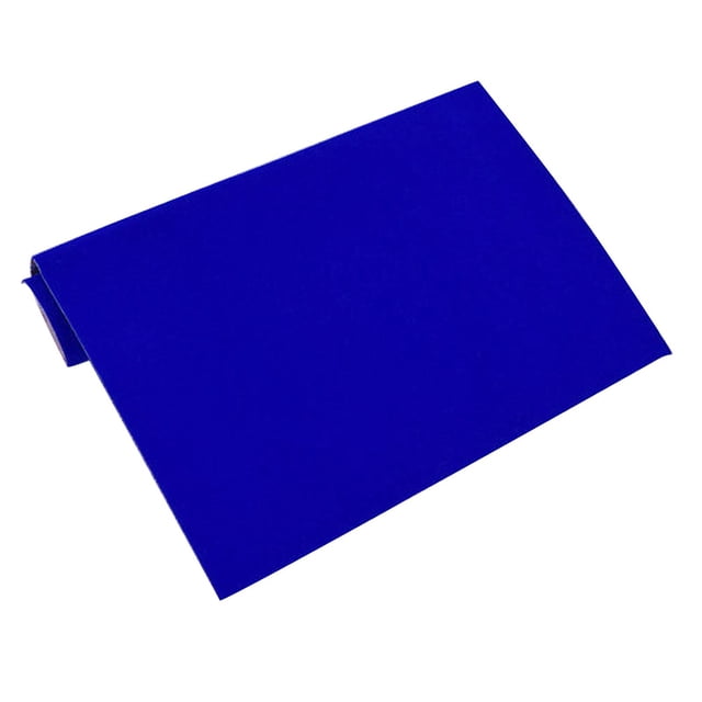 Revestimiento de Tela de Flocado BLESIY Autoadhesivo para Manualidades Azul 40cmx148cm