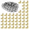 thumbnail image 1 of VEVOR Pipe Fittings 3/4" 50PCS Brass Clamp-style Elbows for Heating Systems, 1 of 9