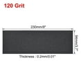 thumbnail image 3 of Uxcell 120 Grits Waterproof Sandpaper Wet Dry Sand Paper Silicone Grey 5 pcs, 3 of 5