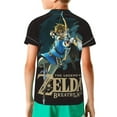 thumbnail image 3 of The Legend Of Zelda Kids T-Shirt 3d Printed Graphic T-Shirts Boys And Girls Short Sleeve Shirts For Youth Kids X-Small, 3 of 6