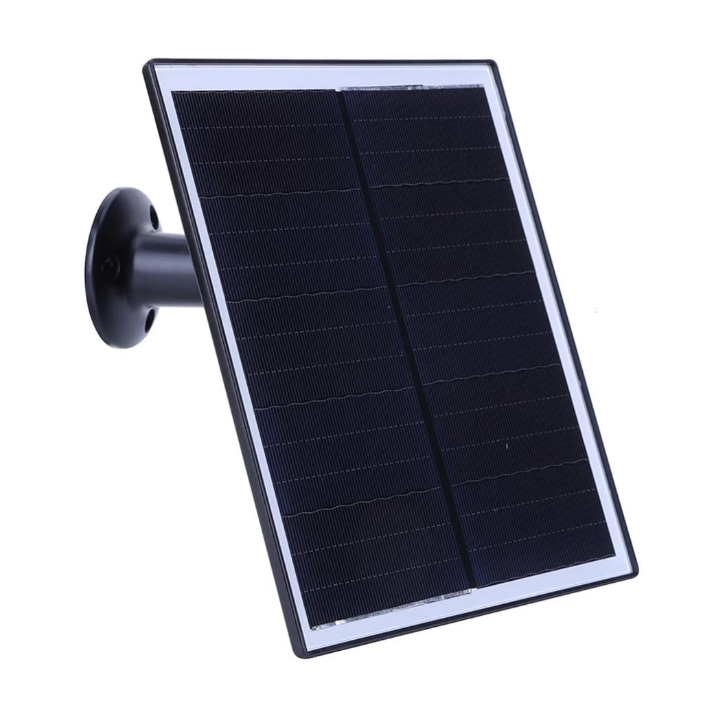 Jesscasday Versatile 6W 5V Solar Energy Panel Type C for Rechargeable Camera Systems