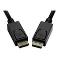 thumbnail image 3 of Unirise DP-03F-MM 3ft Black DisplayPort Cable M-M w/ Latches, 3 of 3