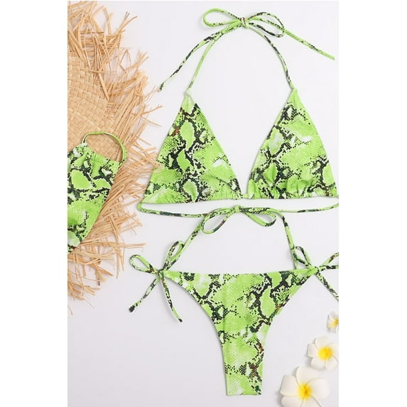 Python Print Bikini Set with Mask