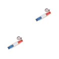thumbnail image 2 of Maoww 5-modes Multifunction LED Police Flash Light Practical 1/10 Car 1/8 Emergency Bumper Parts RC Accessories Lamps Lights Square 2Set, 2 of 6