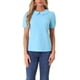 thumbnail image 1 of INSPIRAR CHIC Blusa de Mujer Vintage con Cuello Peter Pan y Mangas Cortas con Contraste en Color M Azul, 1 of 6