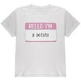 thumbnail image 1 of Halloween Hello I'm a Potato Youth T Shirt, 1 of 1
