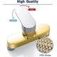 thumbnail image 4 of Single Lever Shower Faucet - Wall Mounted Chrome Shower Mixer Tap with Anti-Scale Design, 4 of 5