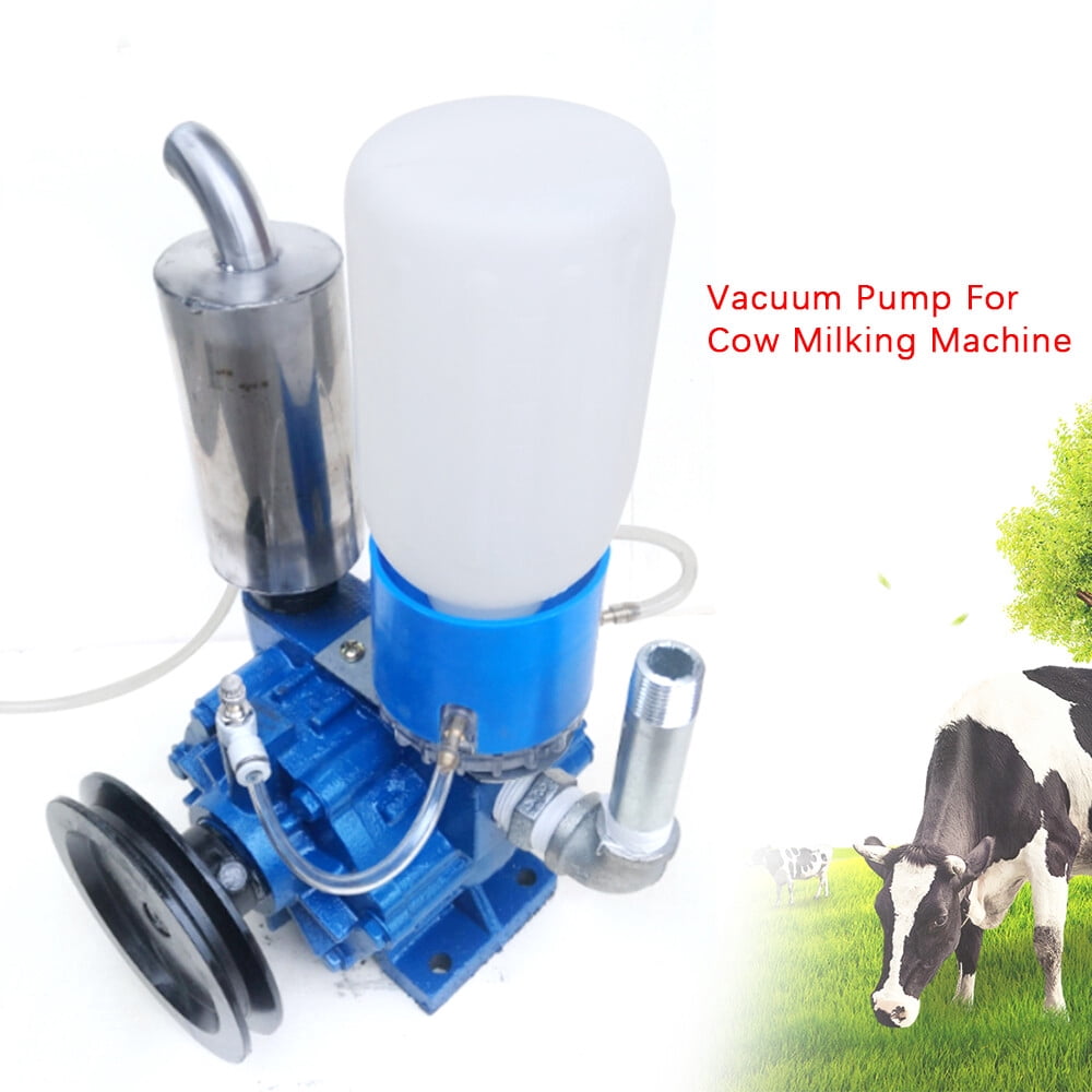 250L/min Modern Vacuum Pump For Cow Milking Machine Fits For Farm Cow Sheep Goat Blue 10.24*10.24*15.75