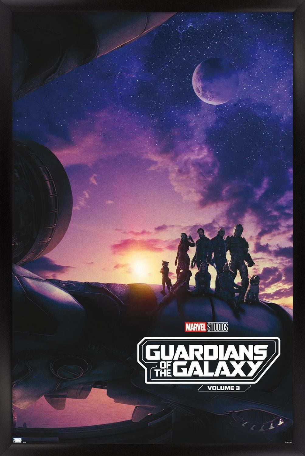 Marvel Guardians of the Galaxy Vol. 3 - Teaser One Sheet Wall Poster, 22.375" x 34"