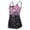 Pink, variant on ibuvkizy Tankinis Swimsuits for Women Loose Modest Two Piece Bathing Suits Women Conservative Print Strappy Back Set Swimsuits Swimdress Bikini Sets for Women's Plus Size
