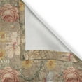 thumbnail image 6 of Ambesonne Floral Valance & Curtain, Garden Theme Hibiscus Sketch, 55"x24", Tan Pale Yellow Rose, 6 of 7