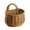 F, variant on Hanging Storage Baskets, Pantry Wicker Baskets, Wall Mount Basket with Hook Decorative Baskets for Organizing Woven Baskets for Kitchen Bathroom
