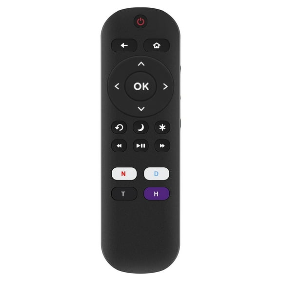 Vinabty Replacement Remote Control fit for Hisense Roku TV 32H4F 55R6E3 75R6E3 50R7E 65H8G 65H9F 58R6E 43R6090G 75R6E1 50R6E 55R8F H6570G 50R6E3 32H4030F1 55H9F 40H4F 50R6090G 65R6090G
