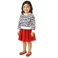 thumbnail image 4 of Bluey Stripe Girls Sweatshirt Tutu Dress, Sizes 4-12, 4 of 6