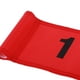 thumbnail image 3 of Bandera Verde de Golf Profesional Numerada 1/18 para Práctica de Golf de Jardín Trasero Regalo de Golfista Deportivo - 3 Colores Rojo con el número 1 Macarena Golf poniendo bandera verde, 3 of 8