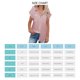 thumbnail image 5 of Camisa casual con botones para mujer, blusa de solapa con cuello en V de manga corta de verano, Top de moda de estilo básico, 5 of 5