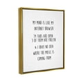 thumbnail image 3 of Stupell Industries Mind Like Internet Browser Funny Typography Painting Gold Floater Framed Art Print Wall Art, 3 of 6