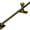 Antique Brass, variant on Deltana CSA12U3 12" Casement Stay Adjuster; Bright Brass Finish