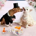 thumbnail image 5 of Juguete De Pastel Chirriante Para Perros, Juguete De Pastel Masticable De Felpa Para Mascotas, Regalo De Cumpleaños De Postre De Felpa Lindo Para Perros Y Gatos - Cupcake, 5 of 5