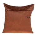 thumbnail image 7 of Parkland Collection Tobyn Transitional Quilted Burnt Orange Throw Pillow, 7 of 7