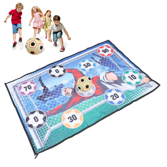 Juego De Fútbol Para Niños, 2 En 1Juego De Lanzamiento De Balón De Fútbol Juego De Lanzar Sacos De , Juego De Portería De Fútbol Para Interior Y Exterior Con Balón De