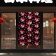 thumbnail image 4 of Cortina de puerta de Mickey Mouse, cortina opaca para puerta de 34 x 57 pulgadas, cortina divisoria de privacidad para decoración del hogar, dormitorio, cocina, 2 paneles, 4 of 6