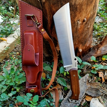 Multipurpose Home & Outdoor Axe Knife - Integrated Thickened Keel Precision Ground Blade Durable & Portable for Camping Hiking Mountaineering Ideal Collection & Gift-Giving Knife