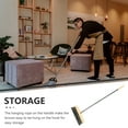 thumbnail image 3 of Solid Wood Bristle Broom Soft Hair Stainless Steel Handle Floor Sweeper Outdoor Carpet Brush, 3 of 6