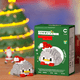 thumbnail image 2 of Bloques de construcción para montar rompecabezas de Papá Noel, ciervo y muñeco de nieve, decoración de escritorio, 2 of 5