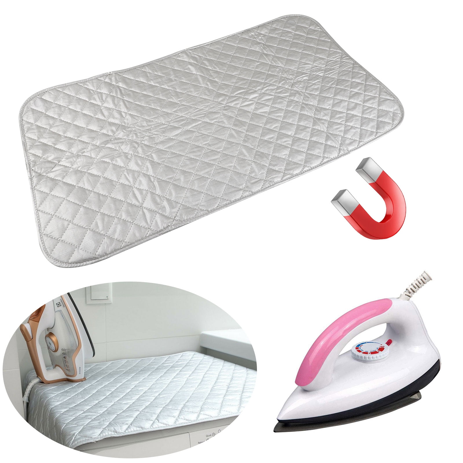 Ironing Blanket Foldable Anti Slip Premium Cotton Magnetic Ironing