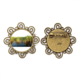 thumbnail image 1 of Paddy Field Broche de flores, regalo de joyería para mujeres y niñas Unbranded M, 1 of 3