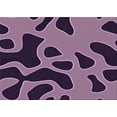 thumbnail image 1 of Ahgly Tapis Rectangulaire Lavable en Machine Orchidée Violet, 5 Pieds x 7 Pieds, 1 of 7