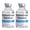 2Pack, variant on 200% 2 Pack Laboratory Water Solution, 2 × 30mL Glass Vials, High-Purity Deionized Water for Laboratory , Industrial Use
