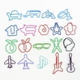 thumbnail image 4 of Methold 10 Uds. Clips de papel con forma de Animal bonito dispensadores de marcadores de libros de Metal patrón de accesorios de oficina al cartulina, 4 of 6